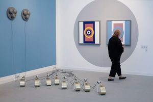 Temnikova & Kasela Gallery, Frieze London (12–16 October 2022). Courtesy Ocula. Photo: William Cooper-Mitchell.